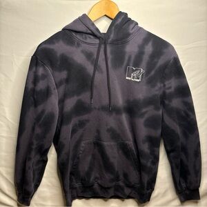 H&M Black Tie-Dye Hoodie